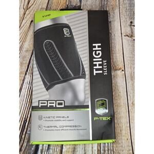 P-Tex Pro Knee Thigh Sleeve Size XL 25-28" Thermal Compression